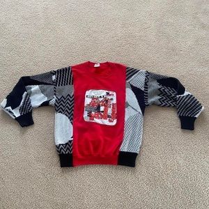 Nike Sneaker Head / Vintage Grandpa Sweater